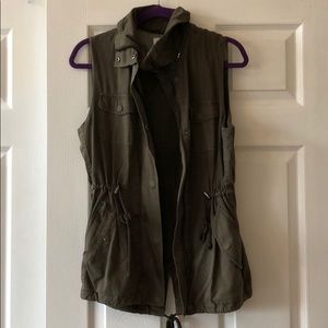 Green never worn vest